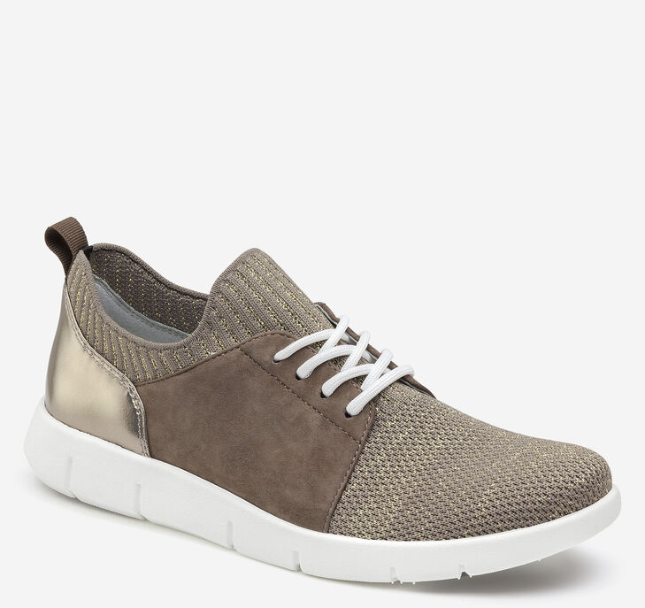 Johnston & Murphy Tamara Sneakers Dam - Guld/Bruna Skor [DU7239458]